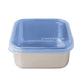 U Konserve Square To-Go Container MEDIUM 0.9L / 30oz Cosmic Blue Silicone Lid