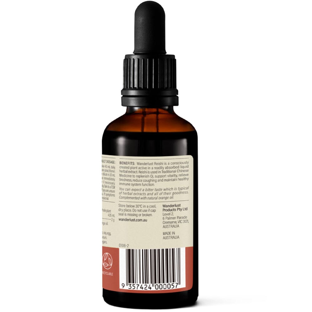 Wanderlust Reishi Mushroom Drops 90ml