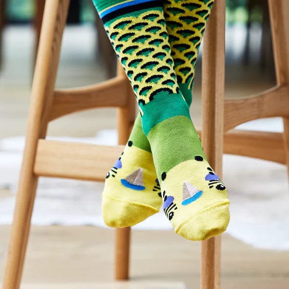 Wilson Payne Green Budgie Socks