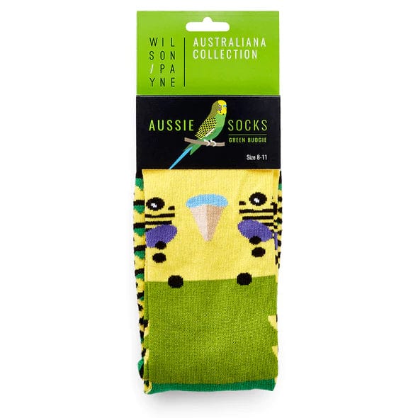 Wilson Payne Green Budgie Socks