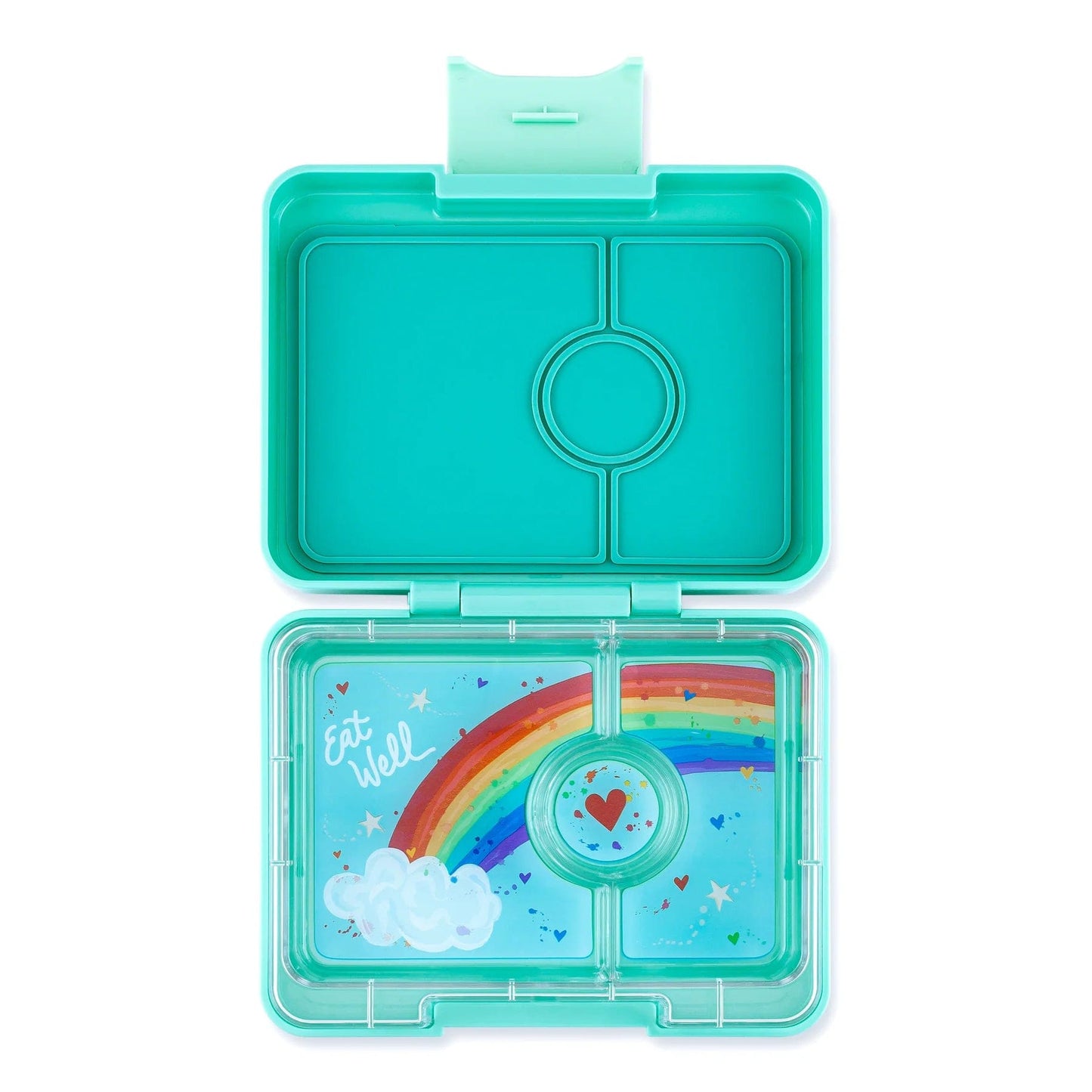 Yumbox Snack Lunchbox Tropical Aqua (Rainbow)