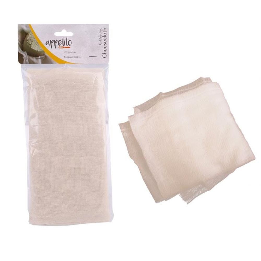 Appetito Unbleached Cheesecloth - 2.5 Square Metres