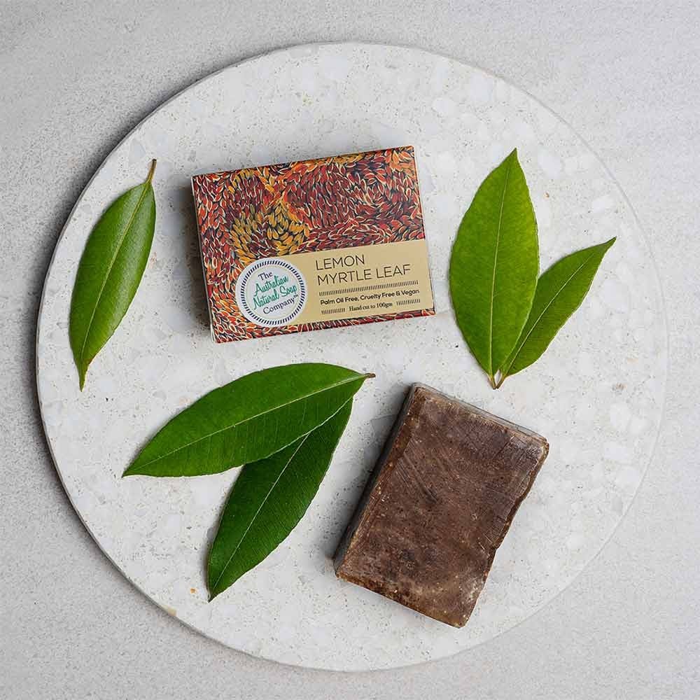 Australian Natural Soap Company Australian Bush Range - Lemon Myrtle Leaf