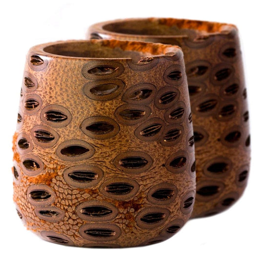 Banksia Tealight Votives - Set of 2