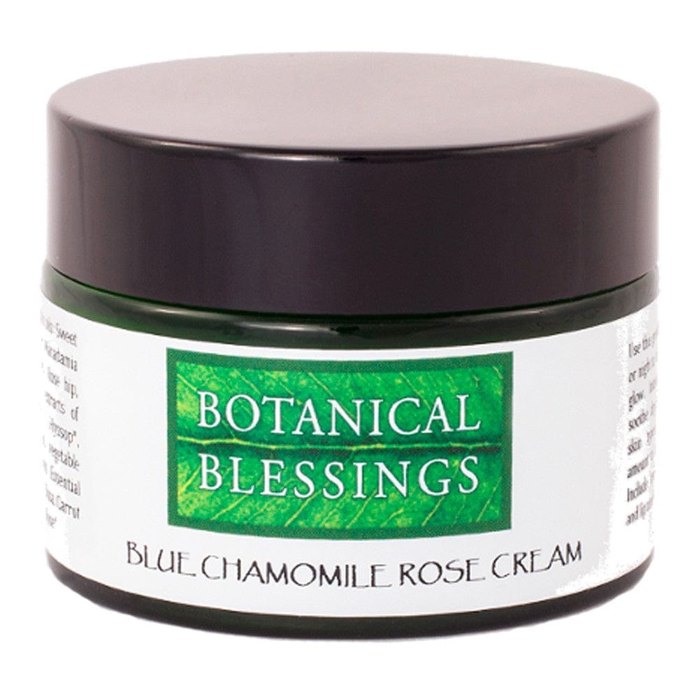 Botanical Blessings Blue Chamomile Rose Face Cream