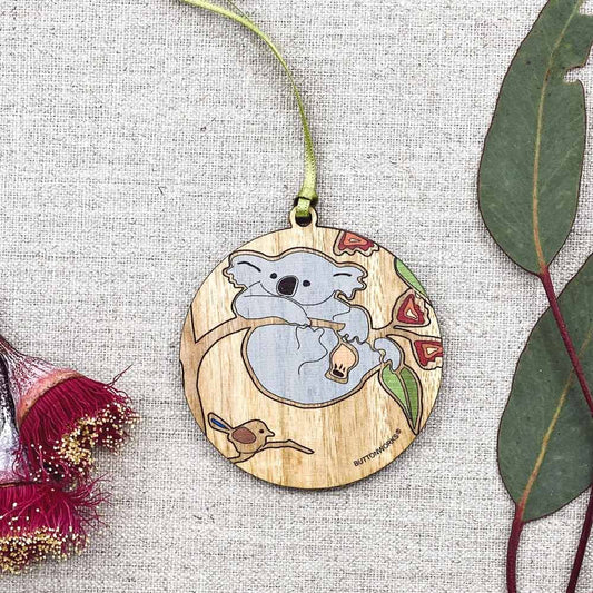 Buttonworks Decoration - Wildlife Koala