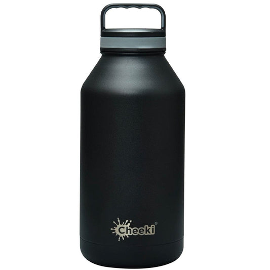 Cheeki Chiller Insulated Bottle 1.9 Litre - Black