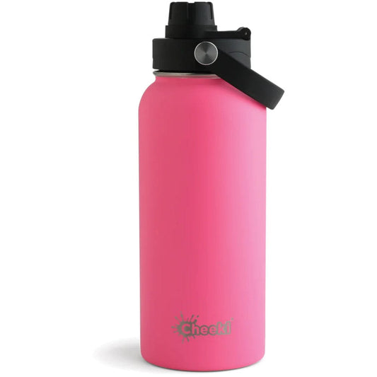 Cheeki Insulated Adventure Bottle 1L - Magenta