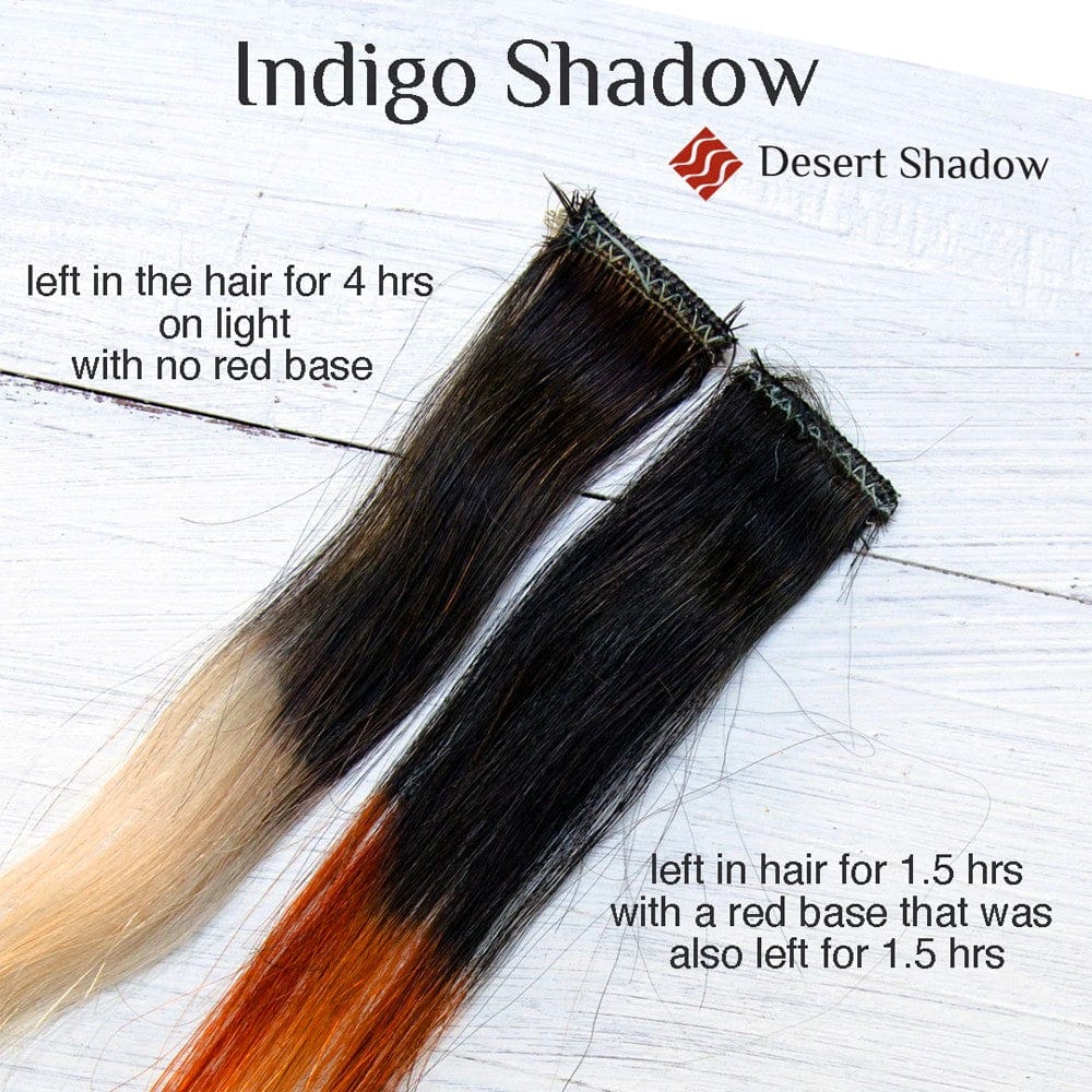 Desert Shadow Organic Hair Colour - Indigo (blue/black) Shadow 100g