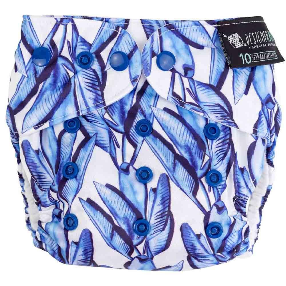 Designer Bums Art Pop AI2 Modern Cloth Nappy - Blue Tropics