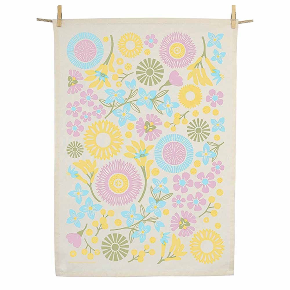 Earth Greetings Tea Towel - Spring Gully