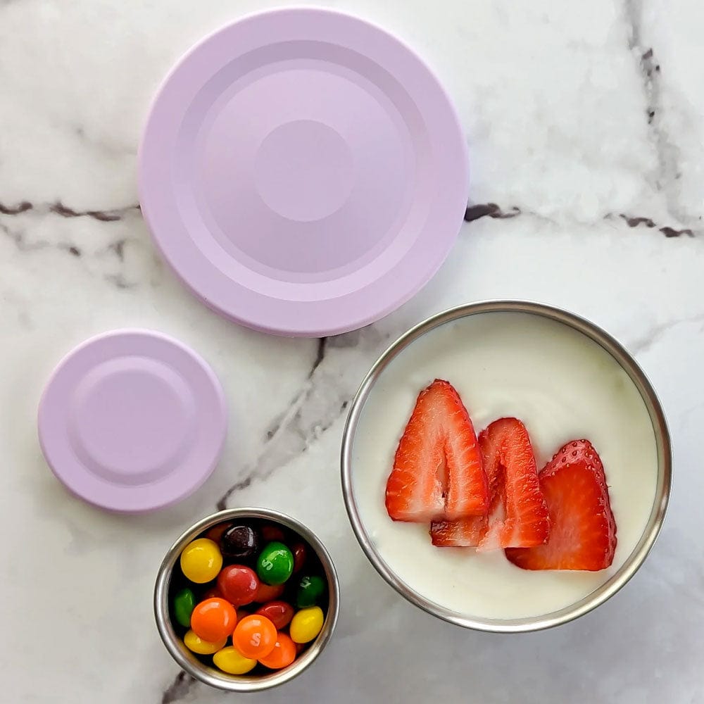 EcoCocoon Bento Snack Pots Set of 2 - Grape