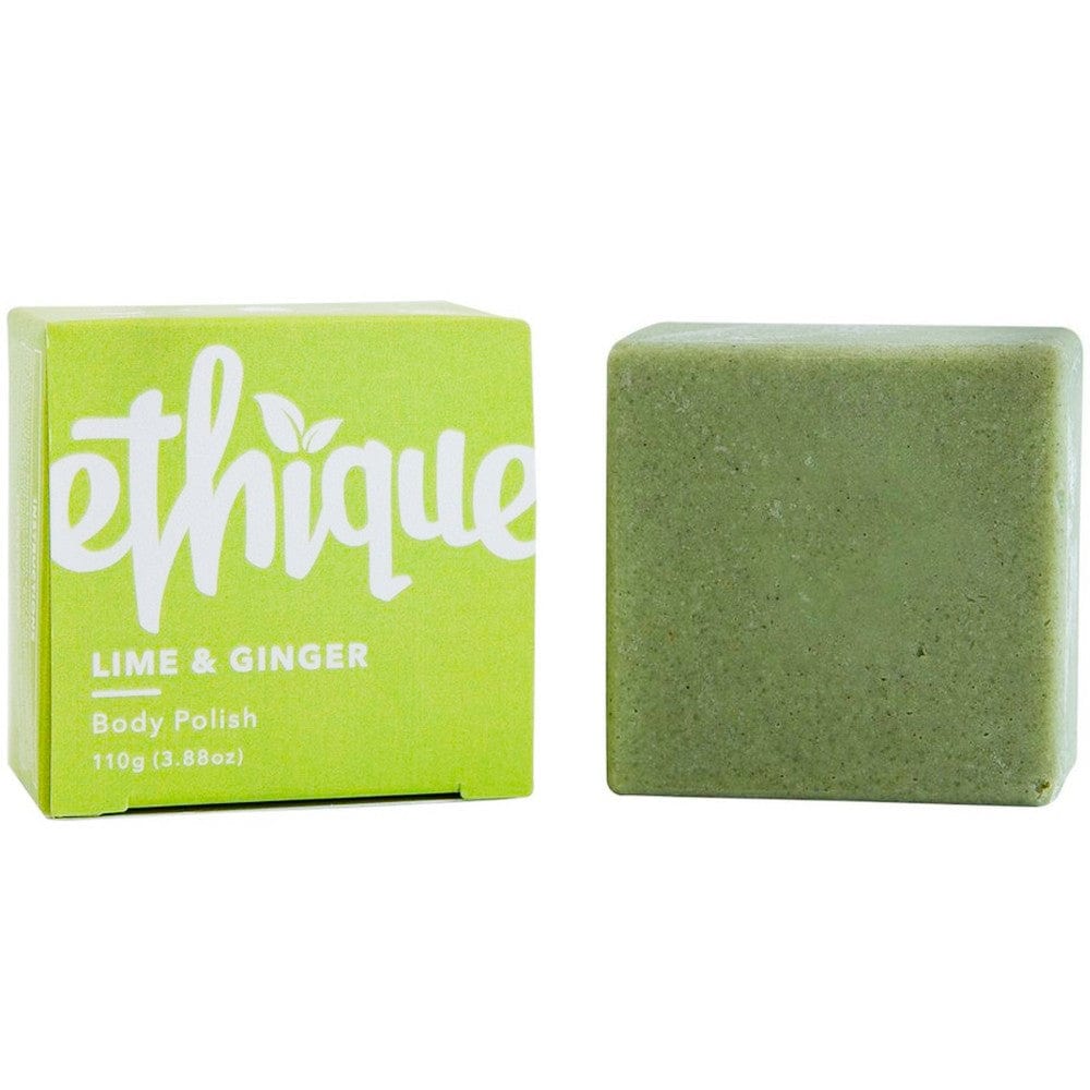 ETHIQUE Solid Body Polish Bar 110g - Lime & Ginger