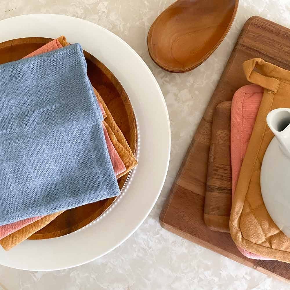 Full Circle Kind Plant-Dyed Dish Cloths 3pk