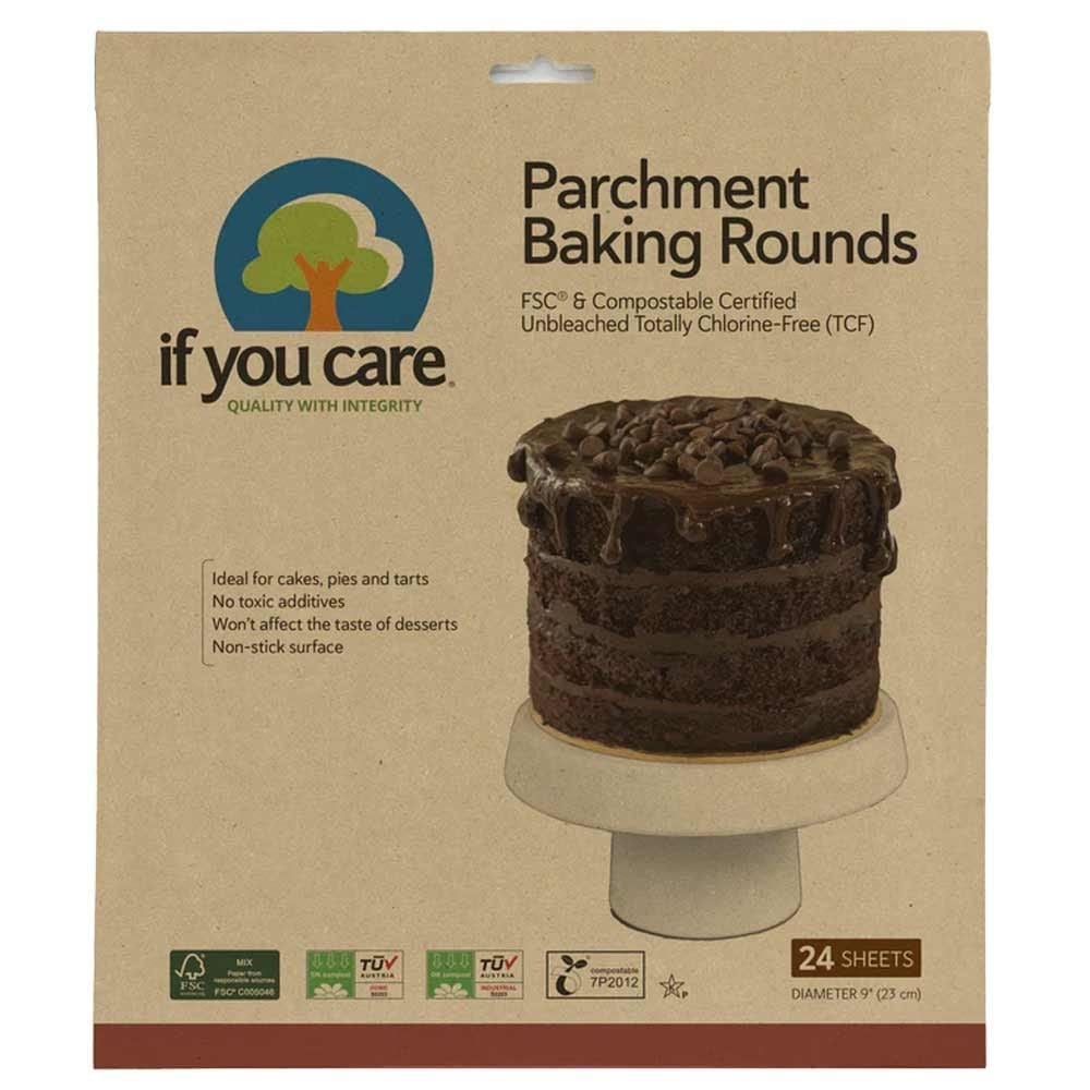 If You Care FSC Parchment Baking Paper Rounds 24pk