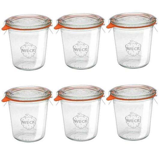 Jar Weck Tapered 290ml - set of 6