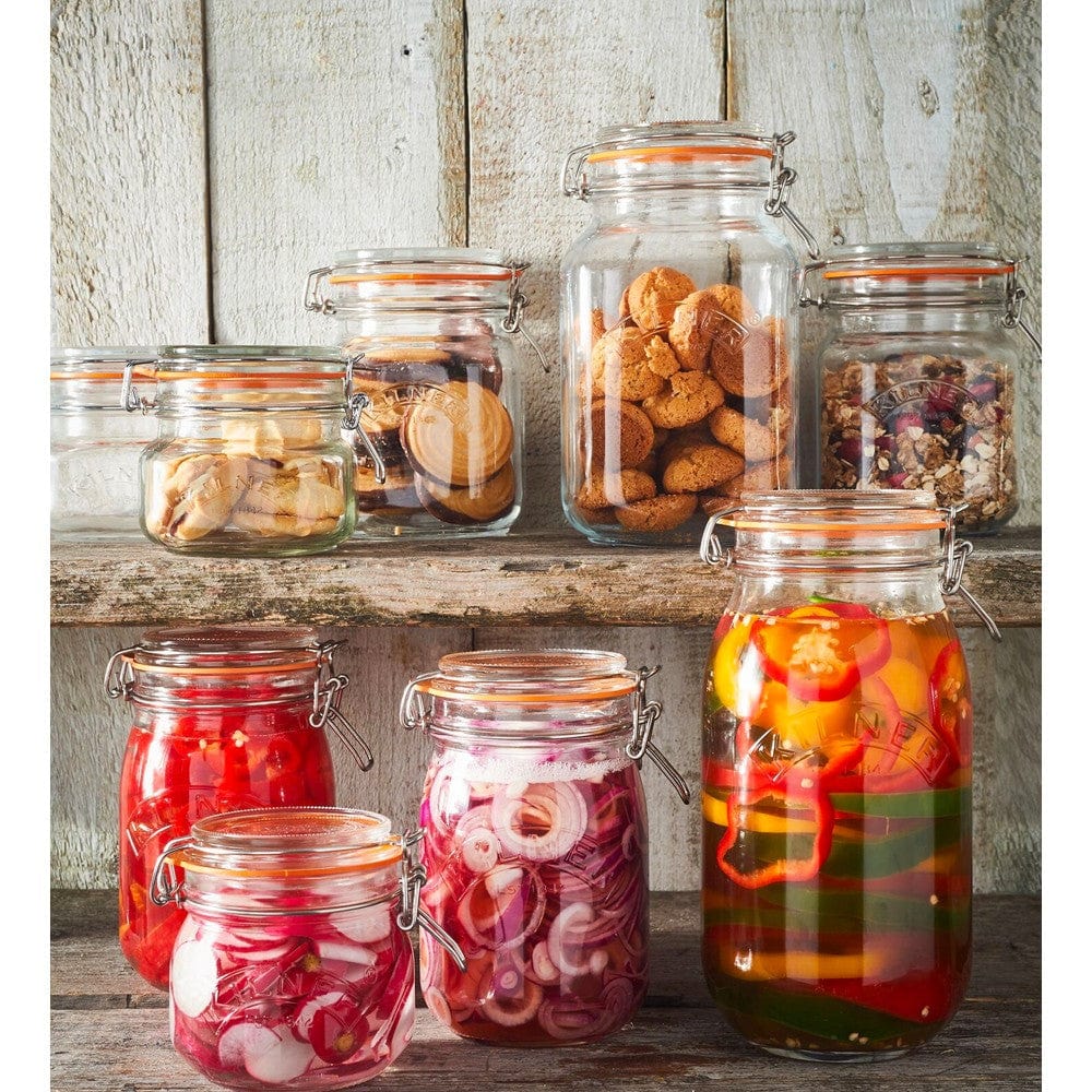 Kilner Round Clip Top Jar 1 Litre