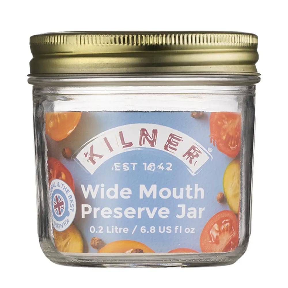 Kilner Wide Mouth Preserve Jar 200ml