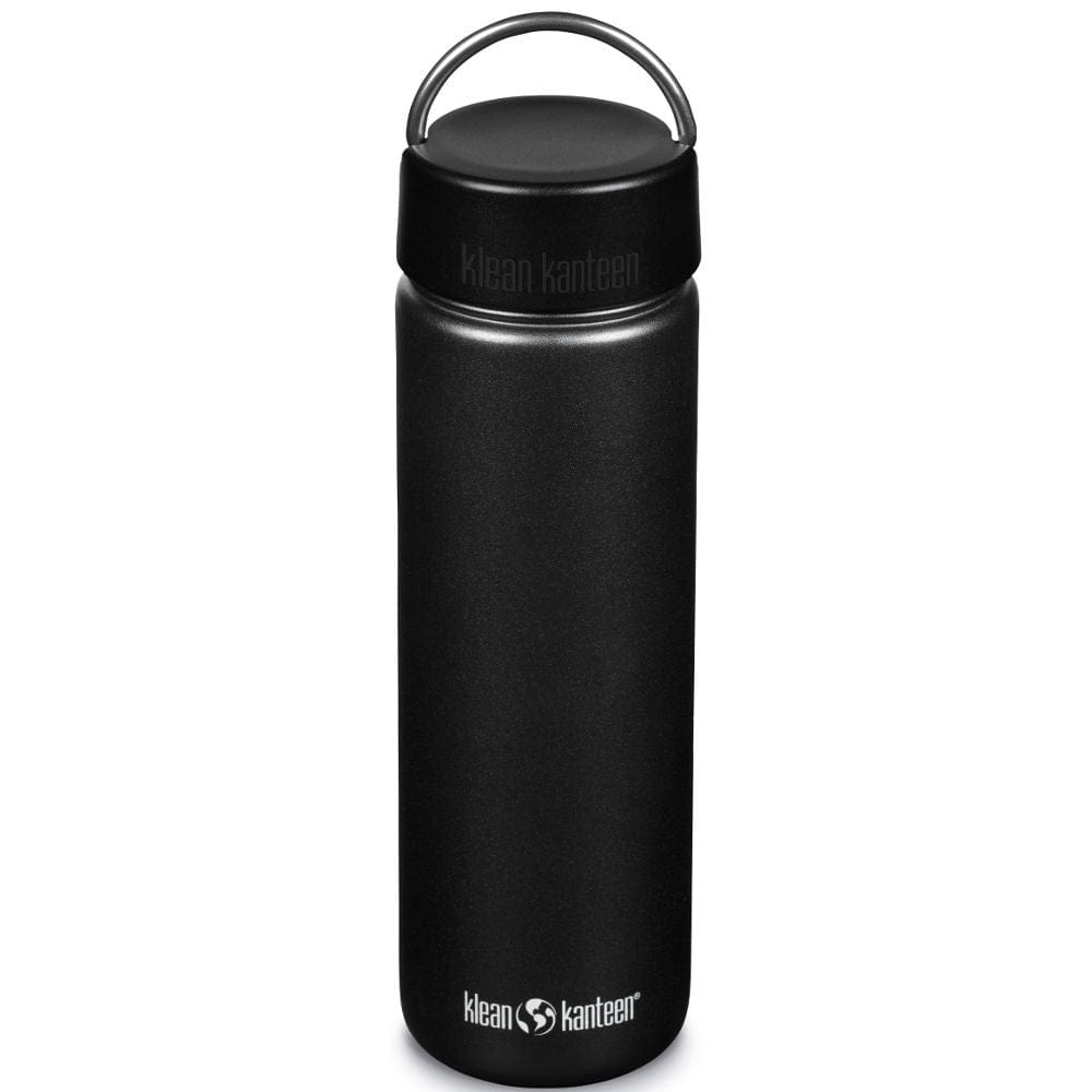 Klean Kanteen Stainless Steel Bottle Wide Loop Cap 27oz/800ml - Black