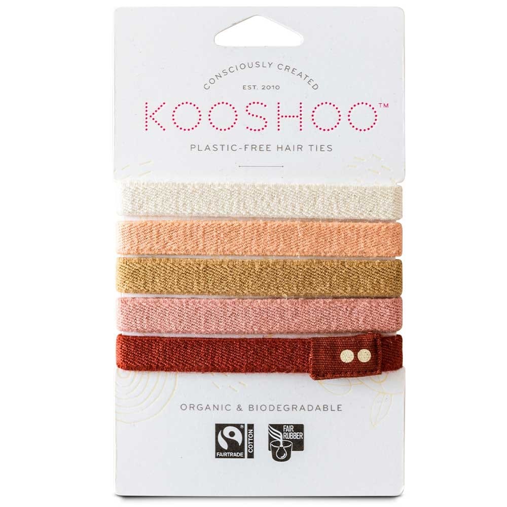 Kooshoo Organic Hair Ties - Ginger