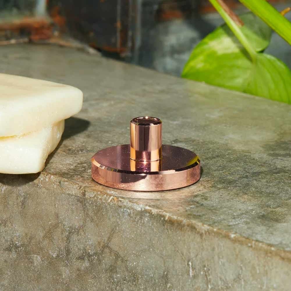 Leaf Shave Twig Razor Stand - Rose Gold