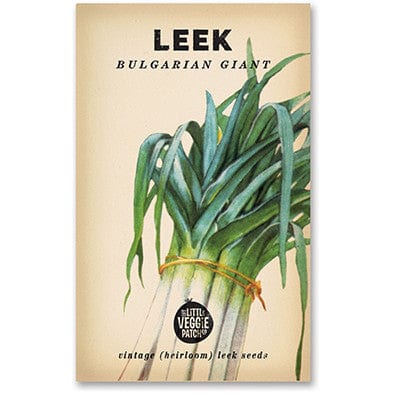 Little Veggie Patch Heirloom seeds - leek bulgarian giant