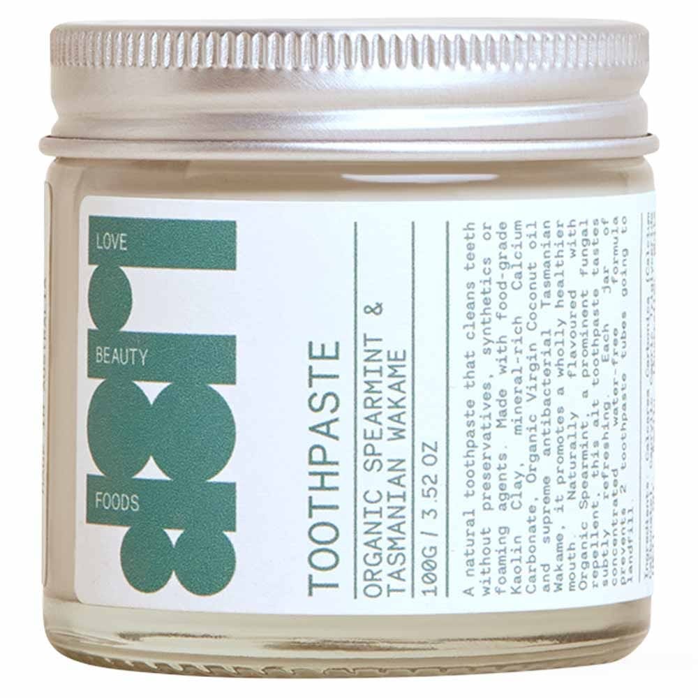 Love Beauty Foods Toothpaste 100g - Spearmint & Tasmanian Wakame