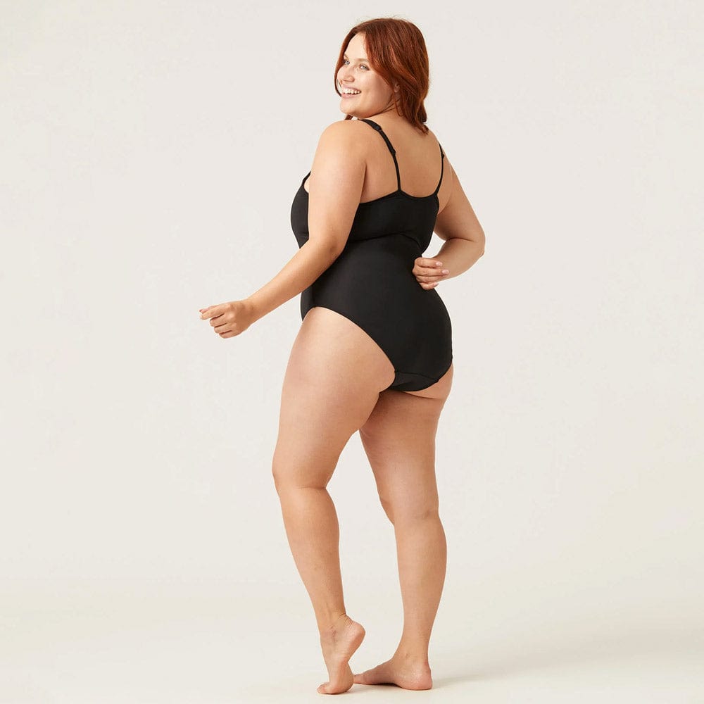 Buy Modibodi Swimwear Recycled One Piece Light-Moderate - Black – Biome New  Zealand Online