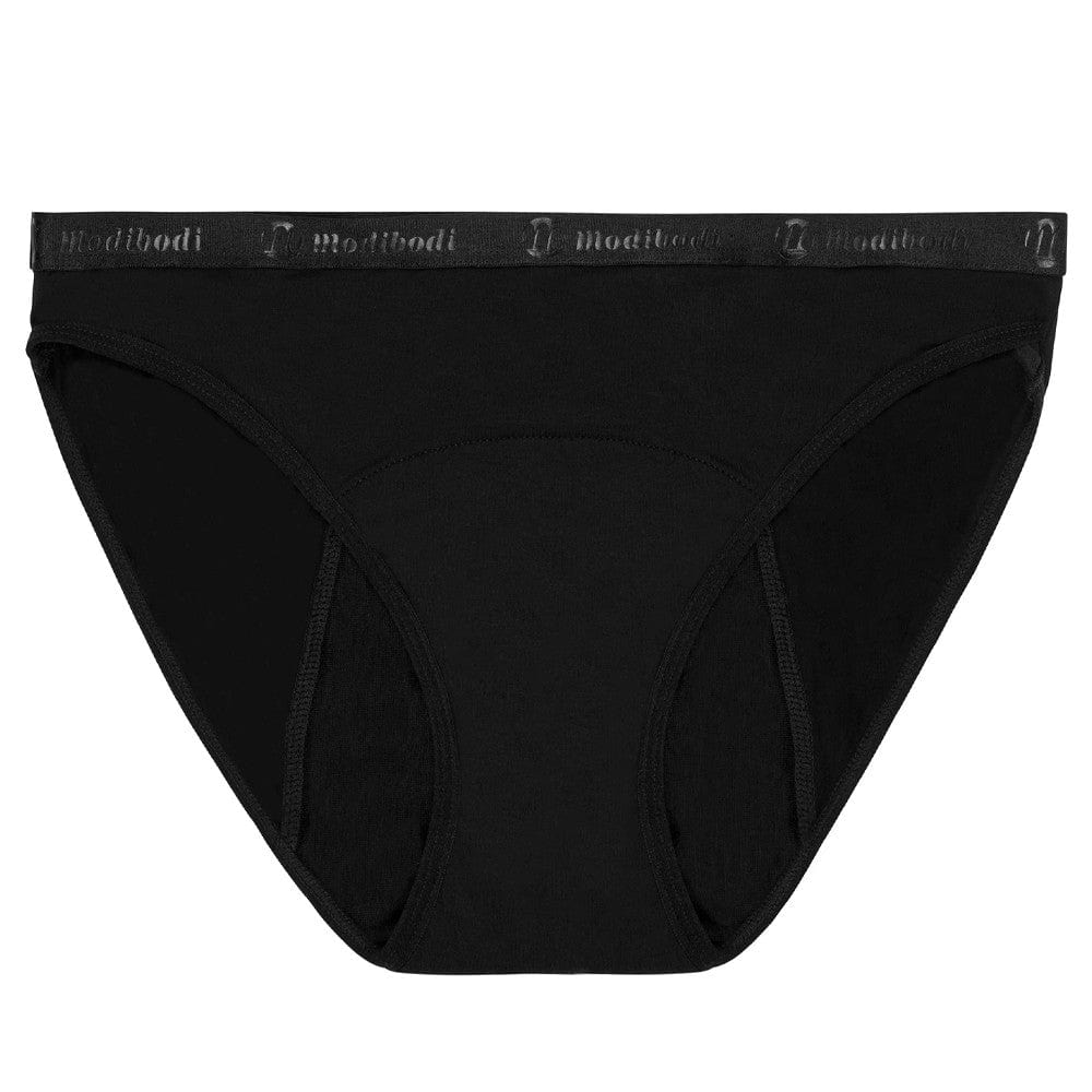 Modibodi Vegan Bikini Period Undies Heavy Overnight Black