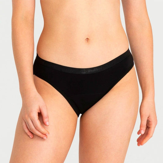 Modibodi Period Underwear Bikini Moderate Blk – Flora & Fauna