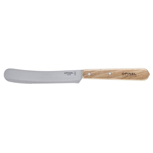 Opinel Stainless Steel Breakfast & Brunch Knife - Beech