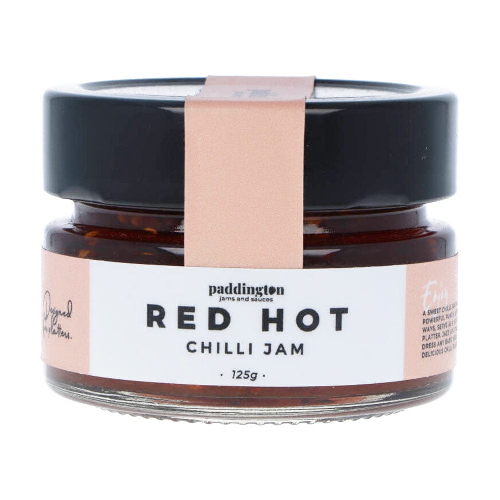 Paddington Jams- Red Hot Chilli Jam - Platter Series 125g