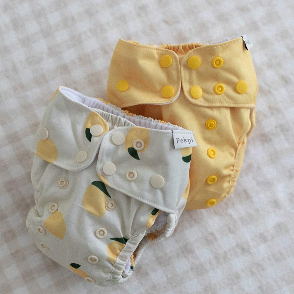 Pekpi Cloth Nappy - Lemonade