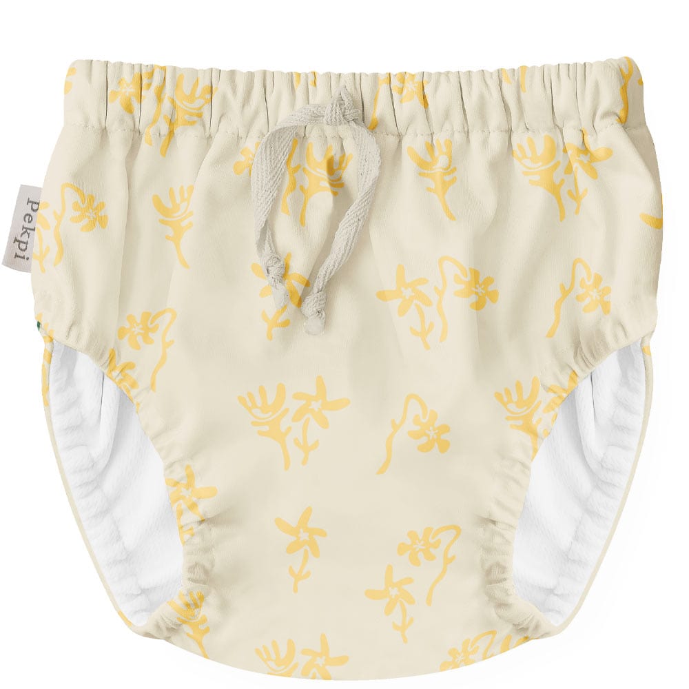 Pekpi Swim Nappy - Lemon Florel