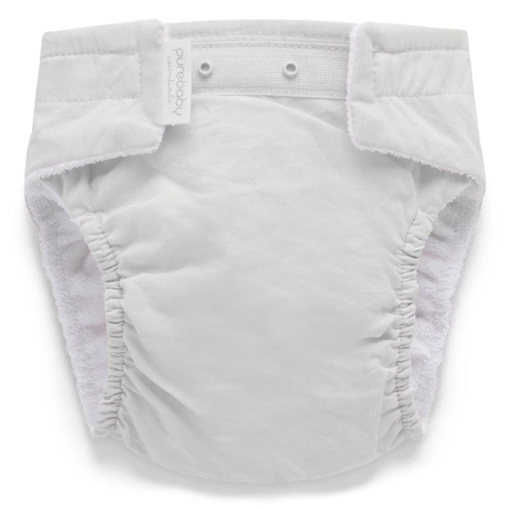 Purebaby Reusable Nappy Pant - Pale Grey