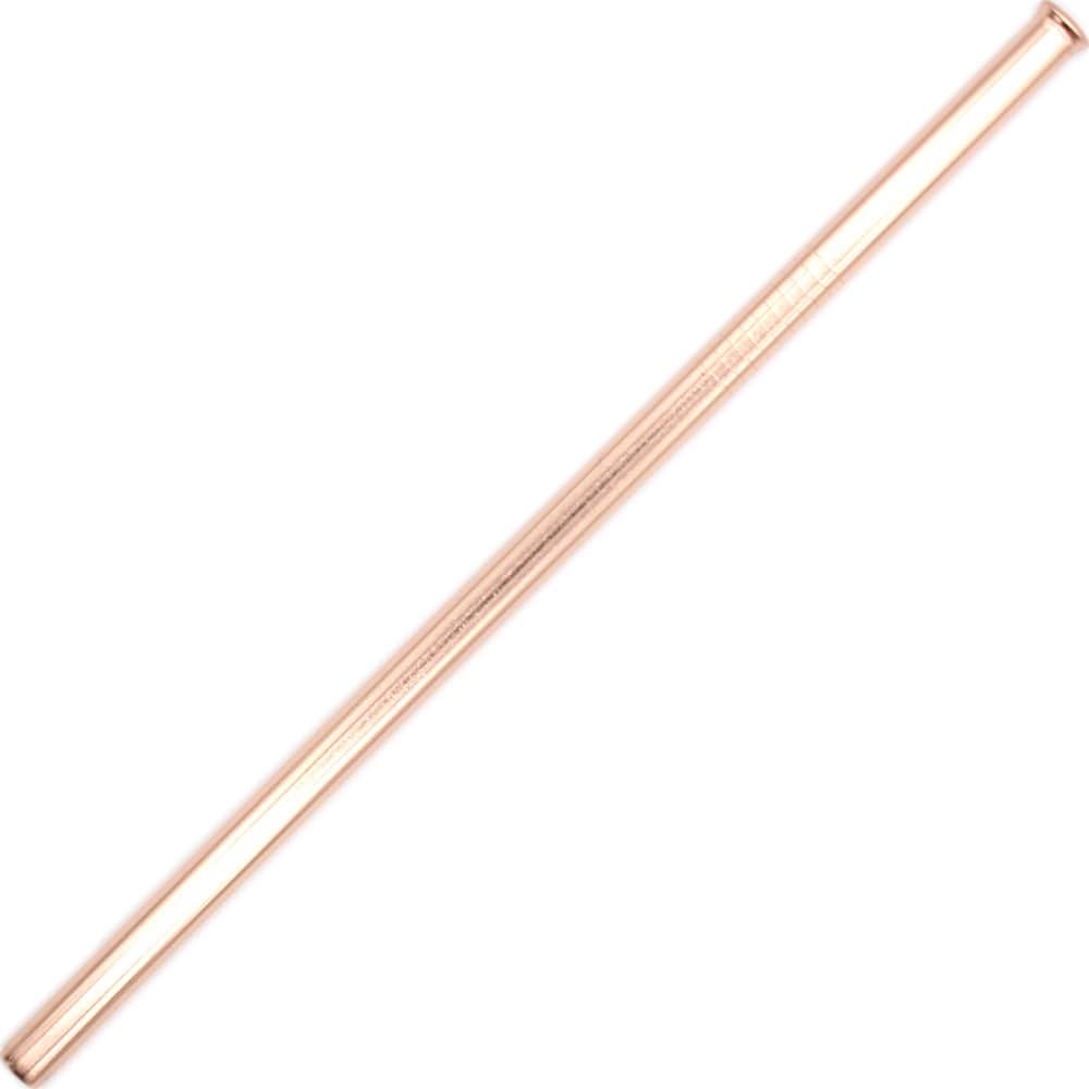 Rose Gold Stainless Steel Scratch Proof Safety Straw 8mm