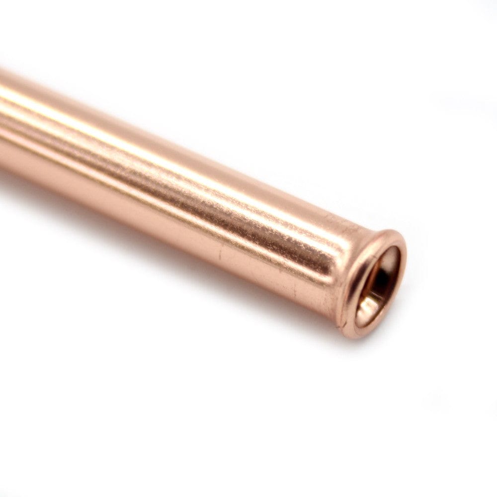 Rose Gold Stainless Steel Scratch Proof Safety Straw 8mm