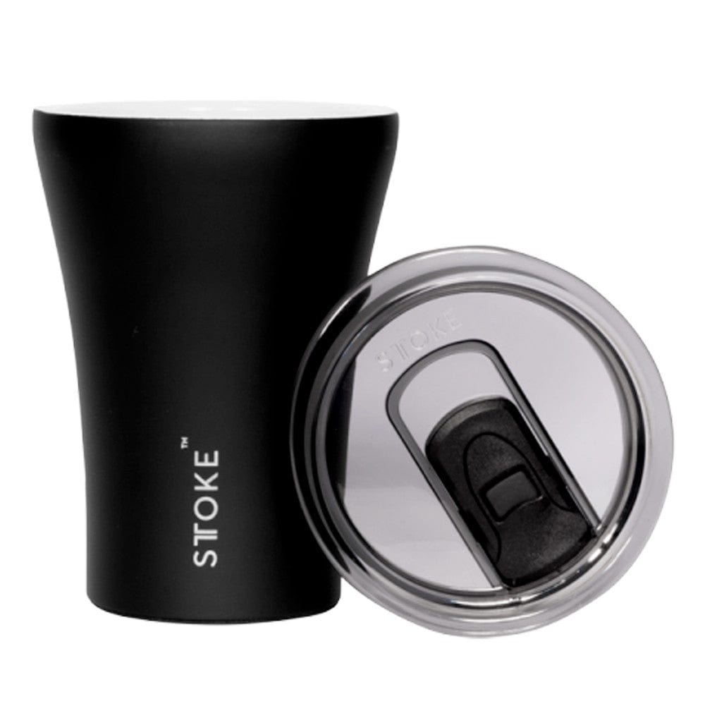 Sttoke Insulated Reusable Cup 8oz/227ml - Black