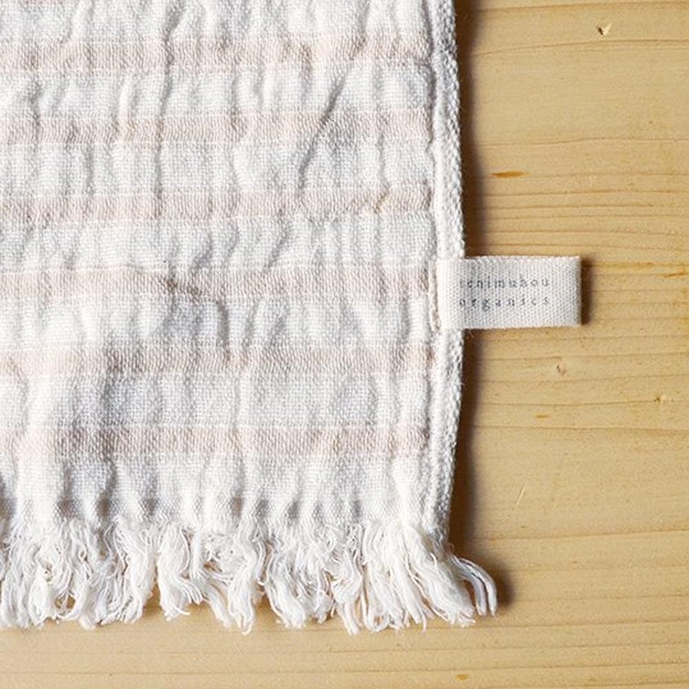 Ten I Muhou Slub Gauze Hand Towel - Beige