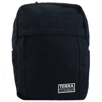 Terra Thread Organic Cotton Earth Backpack - Black