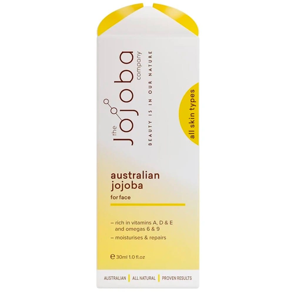 The Jojoba Company Pure Australian Golden Jojoba Oil (in glass)