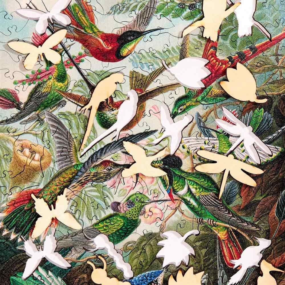 Twigg Puzzles Ernst Haeckel Hummingbirds - 228 Piece